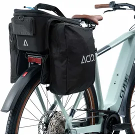 Cube Acid Gepäckträgertasche CITY 8+16 schwarz
