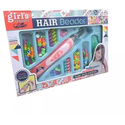 Perlen-Haarflecht-Set