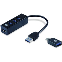 Conceptronic HUBBIES Tail (USB A), Dockingstation + USB Hub,