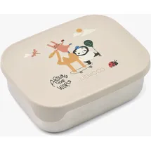 Liewood Arthur Lunchbox 20 cm Beige/Mehrfarbig
