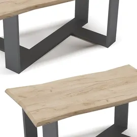 Vicco Arne Goldkraft Eiche 90 x 50 cm