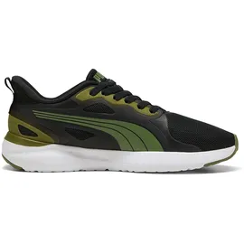 Puma Softride Cosmic Street Sliptech Herren Schwarz/Olivgrün 41