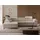 GRAINGOLD Eckcouch Polyester 4-Sitzer Beige