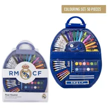 Air Val International Real Madrid Schreibwaren-Set 50-tlg. Schule Fanartikel | Gr.: onesize