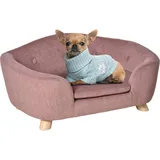 PawHut Hundebett mit Kissen 70B x 47T x 30H cm