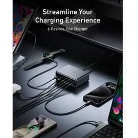 Anker Prime Ladegerät 200W 6 Ports GaN