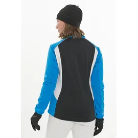 Endurance Softshelljacke "Loralei", Damen, Gr. 42, blau, 100% Polyester, mehrfarbig, normal, hoch geschlossener Ausschnitt, Jacken Softshelljacke, mit Reflektoren