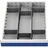 Bedrunka & Hirth Gerätebau GmbH Schubladenunterteilungsmaterial Front-H.150mm 2Längs-/6Querteiler Schubl-B.450mm
