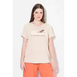 Ulla Popken Shirt in perlweiß | Gr.: 54-56