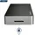 Startech Dual Monitor USB C Dock - Pd USB-C 4 Ports), Dockingstation / USB Hub, Schwarz, Silber