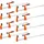Vevor Schraubzwinge Gusseisen 60,96 cm orange