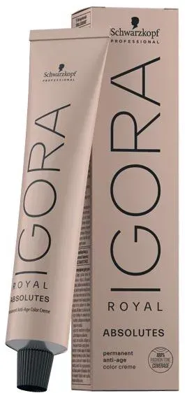 Schwarzkopf Professional IGORA ROYAL ABSOLUTES Permanent Color Creme 5-60 Hellbraun Schoko Natur Tube 60 ml