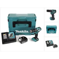 Makita DHP 483 RM1J Akku Schlagbohrschrauber 18V 40Nm im