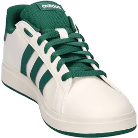 adidas Grand Court Kinder Off White/Collegiate Green/Core Black 28