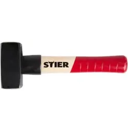 STIER Fäustel Robust+ 1500g mit Stielschutz DIN 6475