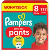 Pampers Baby-Dry Pants Gr.8 Einwegwindel, 19+kg, 117 Stück