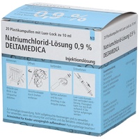 DELTAMEDICA GmbH Natriumchlorid-lösung 0,9% Deltamedica Luer-lo Pl.