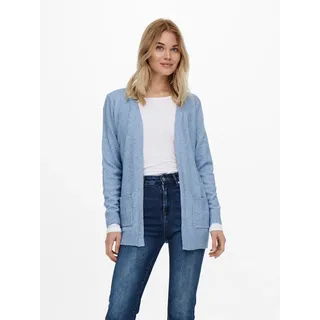 Only Damen Lange Strickjacke 'Lesly' - blau M