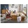 massivline & more Oviedo 160 x 75 x 90 cm braun