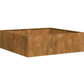 100 x 100 x 30 cm Cortenstahl