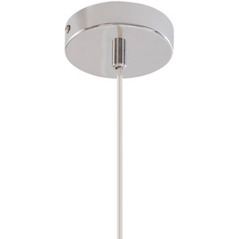 LUCANDE Hängeleuchte Diborah, Ø 40 cm, bunt, Glas, G9
