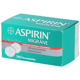 Bayer Aspirin Migräne 500 mg Brausetabletten