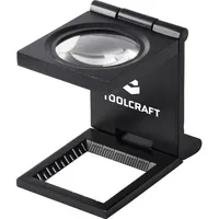 TOOLCRAFT TO-10182525 Fadenzähler Vergrößerungsfaktor: 6 x Linsengröße: (Ø) 28 mm