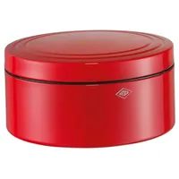 Wesco Gebäckdose Classic Line in der Farbe rot, pulverbeschichtetes