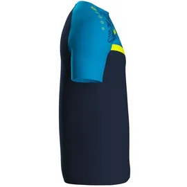 Jako Iconic T-Shirt Kinder 914 marine/blau/neongelb 116
