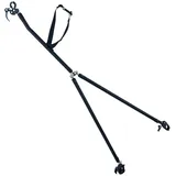 YHAILI Fahrradanhänger, tragbar, faltbar, Anhängerkupplung, universal, für Wagen und Camping