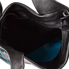 Gabs Zeynep Schultertasche Leder 46 cm schwarz