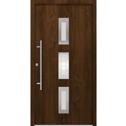 Splendoor Haustür »PULA Prime«, Aluminium, in nussbaum - braun