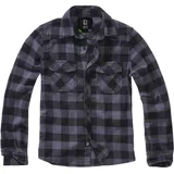 Brandit Textil Brandit Checkshirt Kids Black/Grey Gr. 170/176