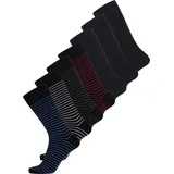 Jbs Bamboo Socken-Sets 7er Pack Schwarz/Mehrfarbig 45-48