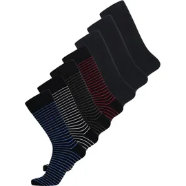 Jbs Bamboo Socken-Sets 7er Pack Schwarz/Mehrfarbig 45-48