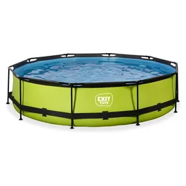 EXIT TOYS Lime Pool 360 x 76 cm inkl. Filterpumpe