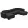 Atlantic Home Collection Wohnlandschaft/Ecksofa Bulky, U-Form", grau anthrazit