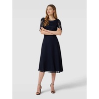 Vera Mont Cocktailkleid mit Spitzenbesatz,