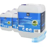 Höfer Chemie AdBlue 12 x 10L inkl. Ausgießer - Harnstofflösung für Diesel Autos wie BMW & VW - Kanister mit Ausgießer - Reduziert Giftige Stickoxide