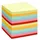 Folia Notizzettel geleimt farbsortiert 9,0 x 9,0 cm, ca. 700 Blatt, 1 Pack