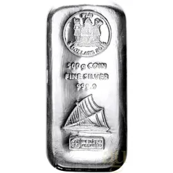 500 Gramm Silber Argor Heraeus Fiji Münzbarren