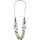 COLLEZIONE ALESSANDRO Lange Kette Hilda Blau / Holz