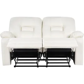 Beliani Sofa manuell verstellbar 2-sitzer Bergen