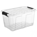 Plast Team Home Box, 31 l, weiß/schwarz, Einheitsgröße