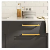 vidaXL Möbelgriffe 10 Stk. Golden 224 mm Edelstahl