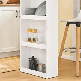 SoBuy Bartisch 112 x 57 x 106 cm Weiß