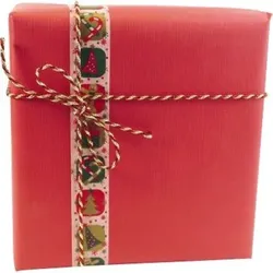 Geschenkpapier 95706C 70cm x 3m, rot - rot
