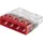 WAGO 2273-204 2273 Dosenklemme flexibel: - starr: 0.5-2.5mm2 Polzahl: 4 20 St. Transparent, Rot