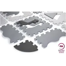 Moby-System Puzzlematte für Babys - Krabbelmatte & Krabbeldecke, 150 x 150 cm, schadstofffreie Spielmatte für Jungen & Mädchen, geruchlos, wasserdicht, extragroß