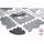 Moby-System Puzzlematte für Babys - Krabbelmatte & Krabbeldecke, 150 x 150 cm, schadstofffreie Spielmatte für Jungen & Mädchen, geruchlos, wasserdicht, extragroß